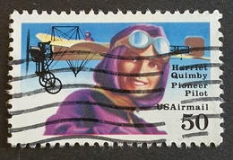 Airmail, #C128, Harriet Quimby , United States Of America, USA, Used - 2b. 1941-1960 Ungebraucht