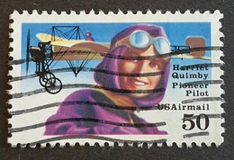 Airmail, #C128, Harriet Quimby , United States Of America, USA, Used - 2b. 1941-1960 Unused