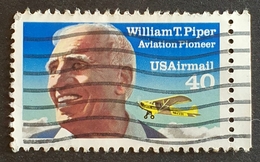 Airmail,  #C129, William T. Piper, United States Of America, USA, Used - 2b. 1941-1960 Ungebraucht