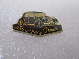 PIN'S   CITROEN TRACTION  1936 - Citroën