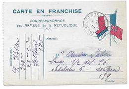 WWI KOHLER 303 E TRESOR ET POSTES 175 POUR SABER SP 159 - CPA CORRESPONDANCE MILITAIRE - Guerre 1914-18