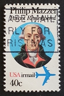 Airmail,  #C98, Philip Mazzei, United States Of America, USA, Used - 2b. 1941-1960 Nuevos