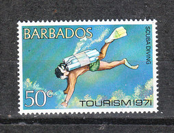 Barbados - 1971. Sport Subacqueo. Underwater Sport.  MNH - Immersione