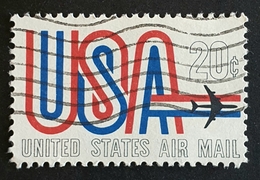 Airmail,  #C75, Usa And Jet, United States Of America, USA, Used - 2b. 1941-1960 Nuovi
