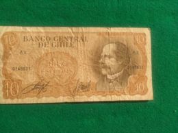 CILE 10 ESCUDOS 1967 - Chile