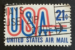 Airmail, #C81, Usa And Jet, United States Of America, USA, Used - 2b. 1941-1960 Nuevos