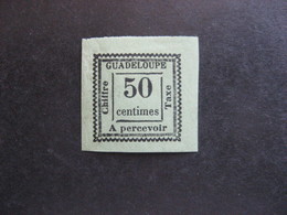 A). Guadeloupe: TB Taxe N°12, Neuf X. - Postage Due