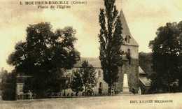 23    Creuse   Mouthier Rozeille    Place De L' Eglise - Moutier D'Ahun