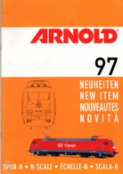 Catalogue ARNOLD Spur N & TT Neuheiten 1997 Club 2000 Rivarossi - German