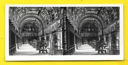 Vues Stéréos ESCURIAL La Bibliothèque Espagne - Stereoscopic