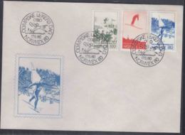 Norway 1979 Winter Sport 1980 Mi#790-792 On Nice Commemorative Cover - Briefe U. Dokumente