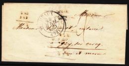 France Nice Prephilately, Postal History Piece - 1801-1848: Precursors XIX