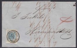 Austria, Austrohungarian Empire, Slovenia Marburg (Maribor) To Germany, Very Wide Stamp Margins, Nice Postal History - Cartas & Documentos