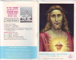 141)libretto Religioso Santuario Del Ss. Salvatore - Andria( Ba ) - Religion
