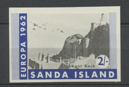 Sanda - Grande Bretagne émission Locale 1962 Y&T N°(1a) - Michel N°(?) *** - 2/- Elephant Rock - Non Dentelé - Local Issues