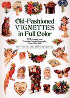 OId-Fashioned Vignettes In Full Color - Attività/Libri Da Colorare