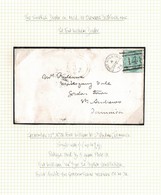GB SCOTLAND FORT WILLIAM GORDON TOWN JAMAICA DUPLEX 1874 - Lettres & Documents