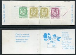 FINLAND 1983 Lion Definitive 1 Mk. Complete Booklet MNH / **.  Michel MH 14 - Markenheftchen