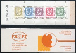 FINLAND 1985 Lion Definitive 5 Mk. Complete Booklet MNH / **.  Michel MH 16 - Cuadernillos