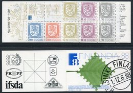 FINLAND 1987 FINLANDIA 88 5 Mk. Complete Booklet MNH / **.  Michel MH 19 - Cuadernillos