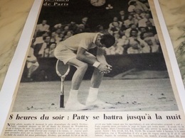 ANCIENNE PUBLICITE TENNIS WIMBLETON ET PATTY 1953 - Otros & Sin Clasificación