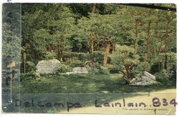 - JAPON - Kyoto -  The Garden  In Kinkakuji, Très Joli, écrite, Temple, 1950, 2 Timbres, TBE, Scans. - Kyoto