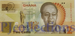 GHANA 2 CEDIS 2010 PICK 37Aa UNC - Ghana