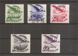 Russie ( PA 41/45 Oblitérés - Filigrane C )) - Used Stamps