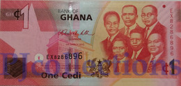 GHANA 1 CEDI 2010 PICK 37c UNC - Ghana