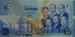 GHANA 5 CEDIS 2007 PICK 38a UNC - Ghana