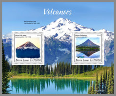 SIERRA LEONE 2020 MNH Volcanoes Vulkane Volcans S/S - IMPERFORATED - DH2013 - Volcanos