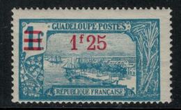 France // Guadeloupe // 1924-1927 // Type De 1905 Timbre MH* No. 94 Y&T - Ongebruikt