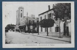 ORLEANSVILLE - Gendarmerie Et L' Eglise - Chlef (Orléansville)