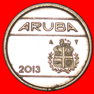 · NETHERLANDS: ARUBA ★ 5 CENTS 2013 MINT LUSTER! LOW START ★ NO RESERVE! - Aruba