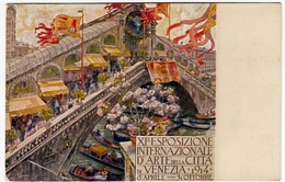 XI° ESPOSIZIONE INTERNAZIONALE D'ARTE DELLA CITTA' DI VENEZIA - 1914 - Vedi Retro - Formato Piccolo - Foires