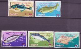 Pabay - Grande Bretagne émission Locale 1969 Y&T N°(8s1) - Michel N°(?) *** - Poissons Divers - Surchargé - Local Issues