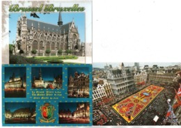 BELGIQUE . BELGÏE . BRUSSEL . BRUXELLES . 3 CARTES POSTALES - Réf. N°25237 - - Loten, Series, Verzamelingen