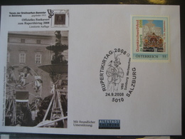 Österreich 2008- Pers.BM Rupertikirtag 2008 Mit Pers.BM Und Sonderstempel - Personalisierte Briefmarken