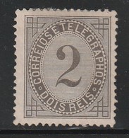 PORTUGAL - N°55 Nsg (1882-87) 2r Noir - Neufs