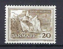 Dänemark 1962, Nr. 408x, Natur- Und Denkmalschutz; Kreidefelsen Der Insel Møn Postfrisch (mnh) ** Denmark - Unused Stamps