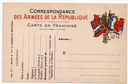 Correspondance Des Armées De La République - Weltkrieg 1914-18