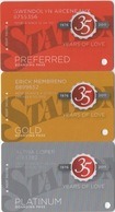 Série De 3 Cartes : Station Casino S : 35 Ans 1976-2011 - Tarjetas De Casino