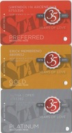 Série De 3 Cartes : Station Casino S : 35 Ans 1976-2011 - Casino Cards
