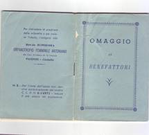 149)libretto Religioso Omaggio Ai Benefattori - Religion