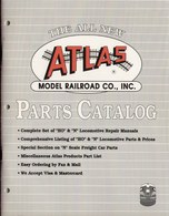 Catalogue ATLAS Model Railroad Parts Catalog HO & N 1990 - Englisch