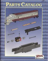 Catalogue ATLAS Model Railroad Parts Catalog HO & N 1993 - Inglese