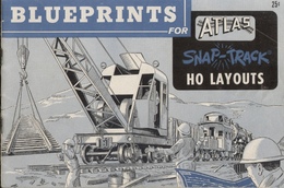 Catalogue BLUEPRINTS For ATLAS Snap-Track HO Layouts 1960 - Anglais