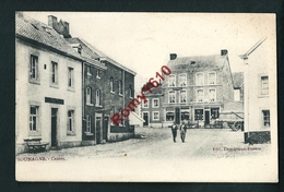 SOUMAGNE. Centre;  Pharmacie, Bolangerie. Belle Carte Animée. . 2 Scans - Soumagne