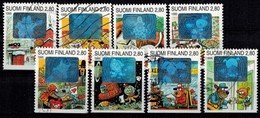 MBB-BK26-396 USED ¤ SUOMI FINLAND 1995 8w In Serie ¤ HOLOGRAM - Hologrammes