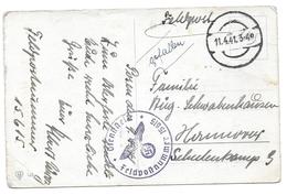 WWII DIENSTSTELLE FELDPOST 15615 RAD ABTEILUNG 5/182 HANOVRE - CPA CORRESPONDANCE MILITAIRE - Weltkrieg 1939-45